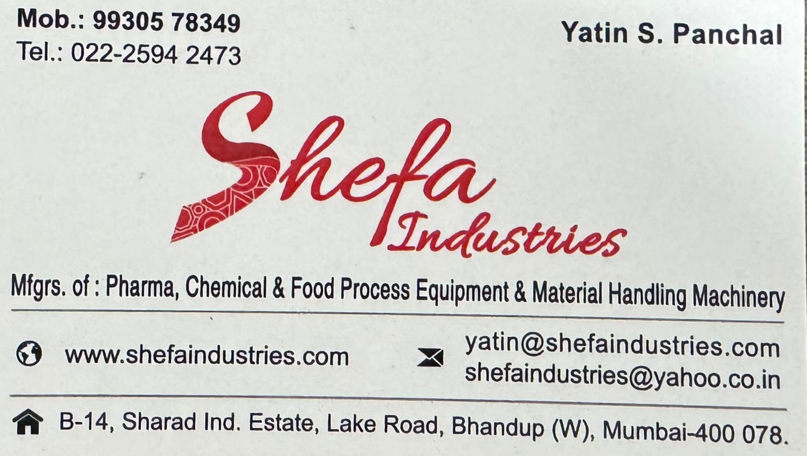 Shefa Industries